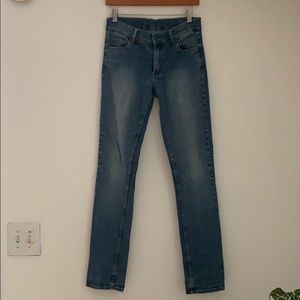 2/$20 Cheap Monday Skinny Mid Rise Jeans sz28
